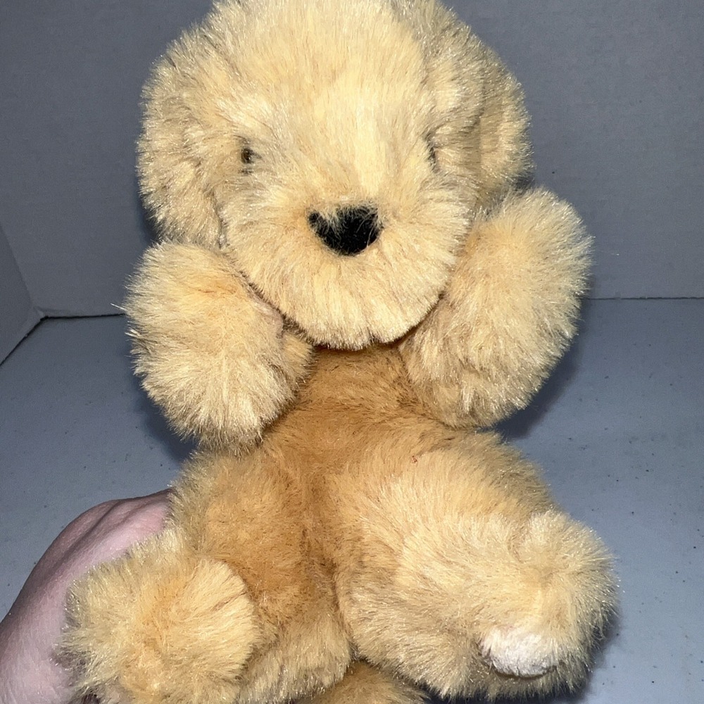 Douglas Lil Baby Tan Puppy Dog‎ Soft Plush 8" Stuffed Animal Toy